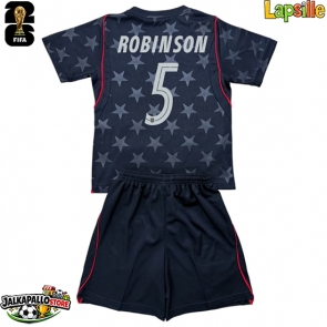 Yhdysvallat Antonee Robinson #5 Vieraspaita Lapsille MM-kisat 2026 Lyhythihainen (+ shortsit)